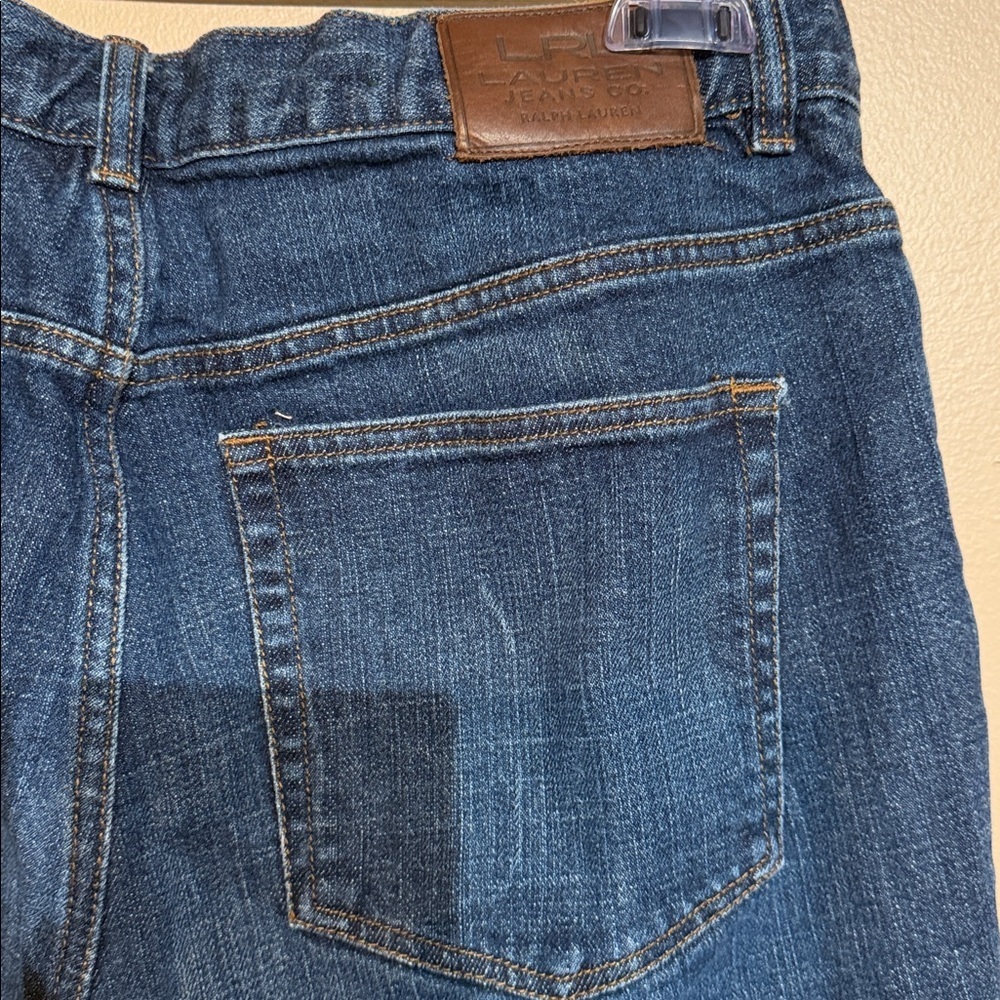 Ralph Lauren LRL Blue Denim capris - Picture 5 of 5